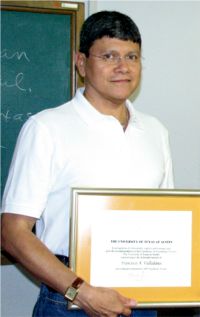 Francisco Valladares, University of Texas Staff Excellence Award recipient. Photo: Katherine Reynolds